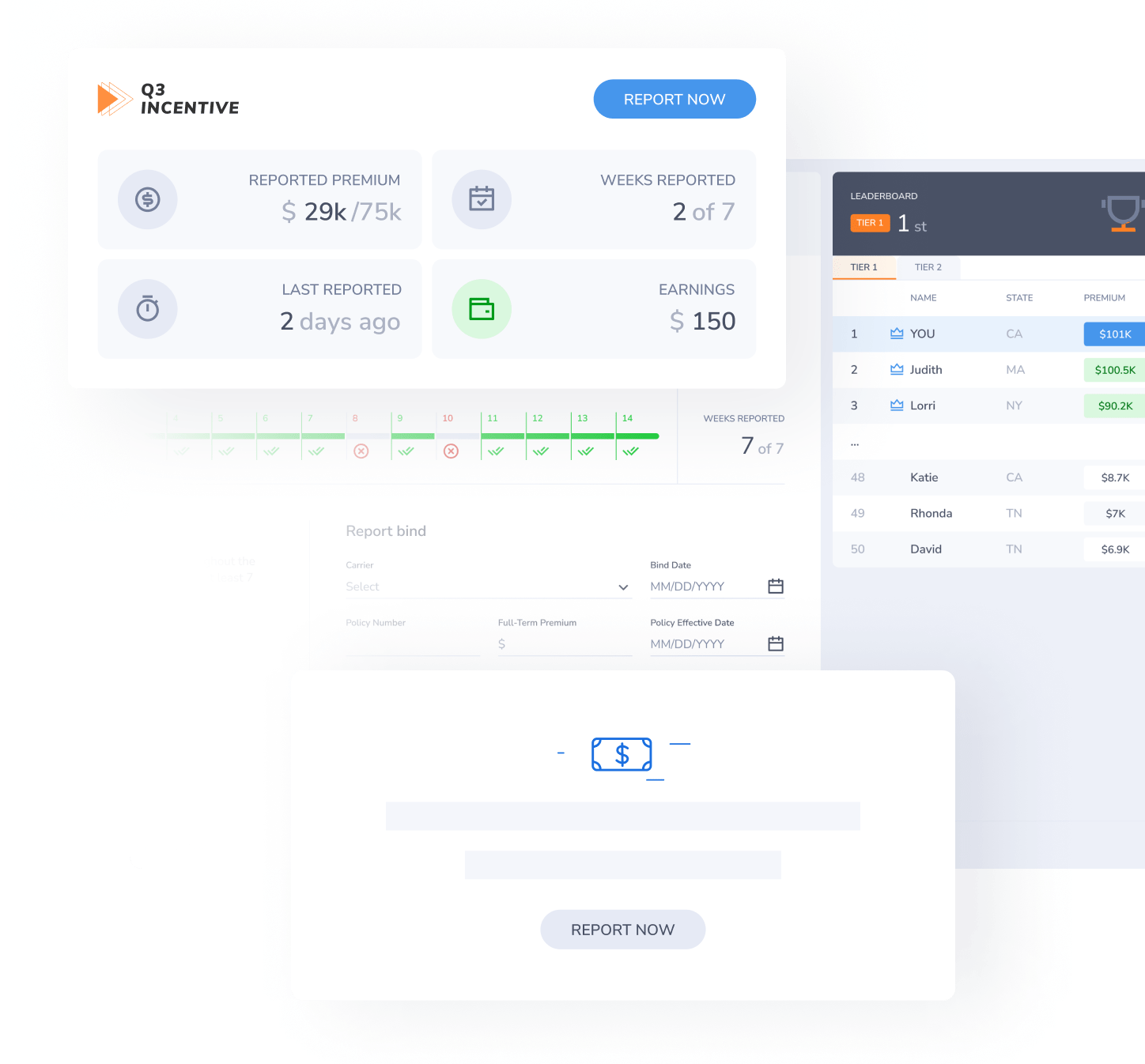 Incentives Dashboard So You Can Earn More!
